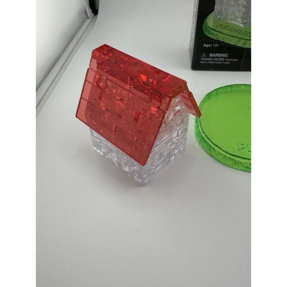 Beverly Crystal Peanuts Snoopy Dog House 3D Puzzle 50 Pieces Japan Made - Picture 4 of 7